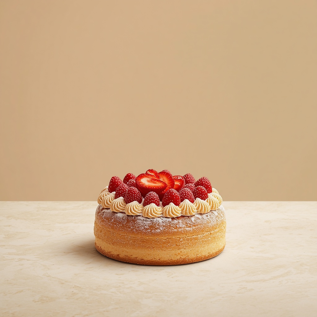 Fraisier aux fraises et framboises